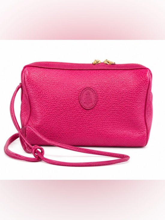 Mark Cross Handbags - Vintage Mark Cross Pink Leather Crossbody Bag